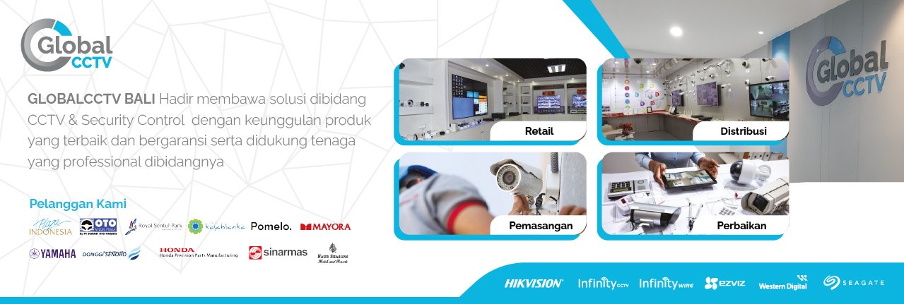 DISTRIBUTOR CCTV BALI - PASANG CCTV 2025
